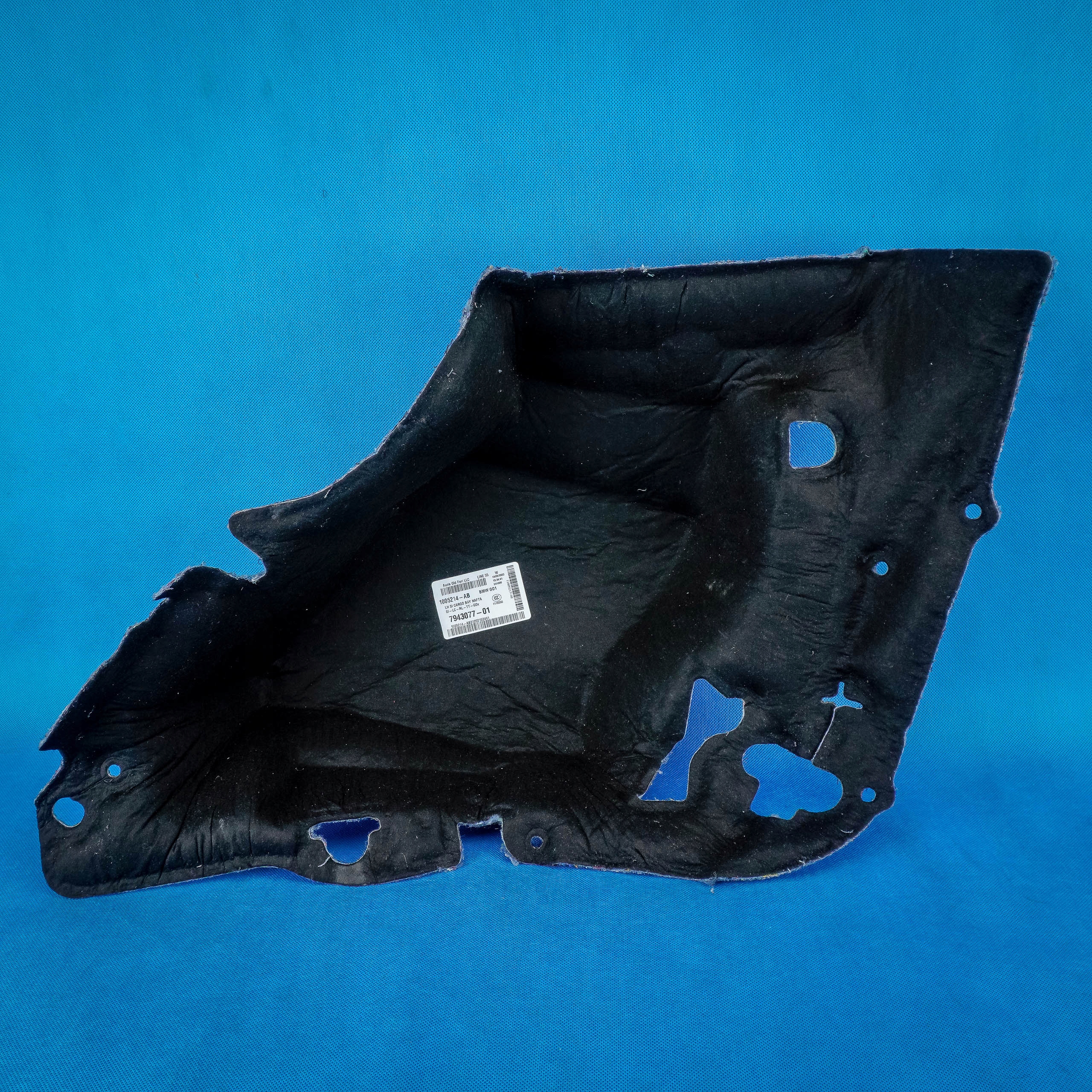 soundproofing boot left BMW X3 G01 51487943077 7943077