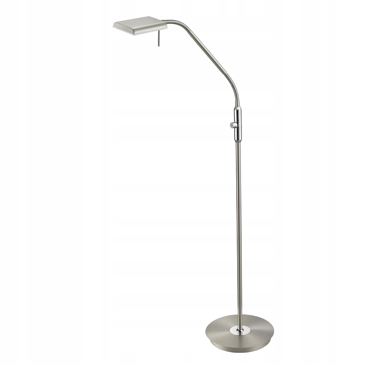 Stojacia lampa Bergamo strieborná Trio