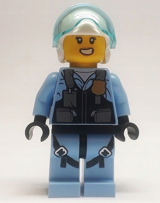 

Lego Figurka City Oficer Policjant Pilot cty1208