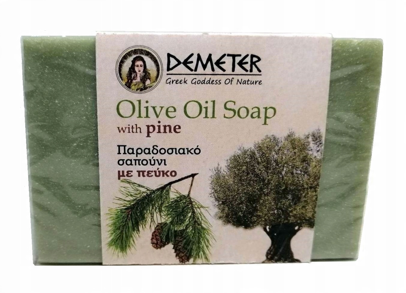 

Naturalne mydło greckie oliwa sosna 100g męskie