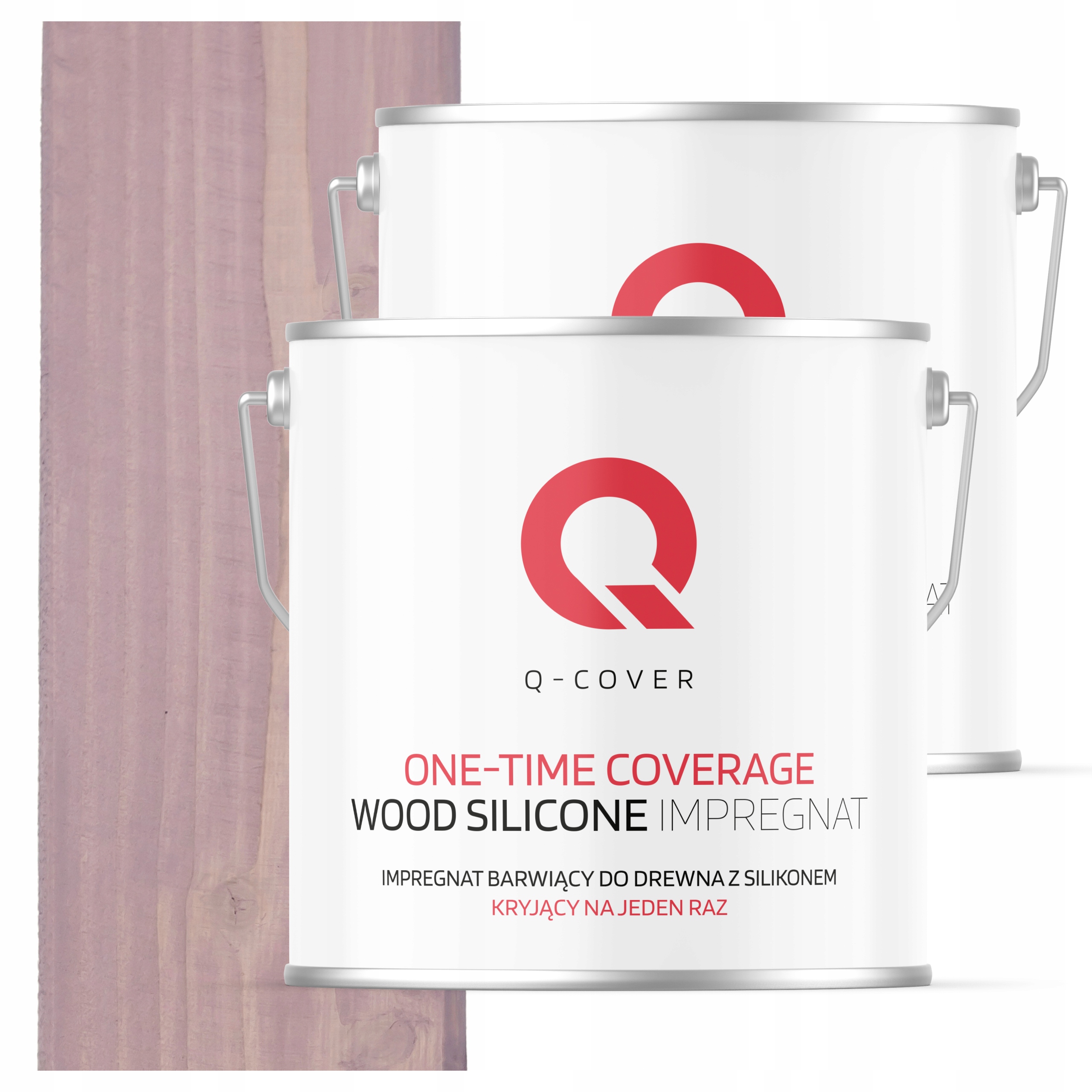 Impregnát na drevo Farba Pro S Voskom 5L Silná Farba Naraz Pudrová Ružová