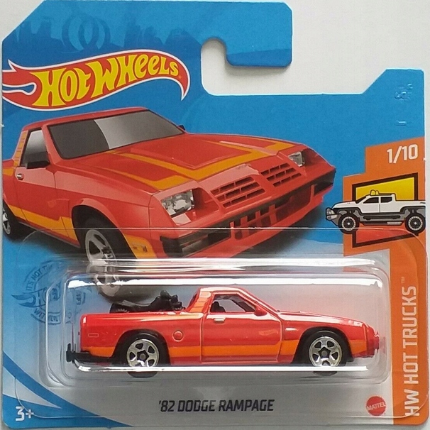 

Hot Wheels '82 Dodge Rampage 2021 Nowy