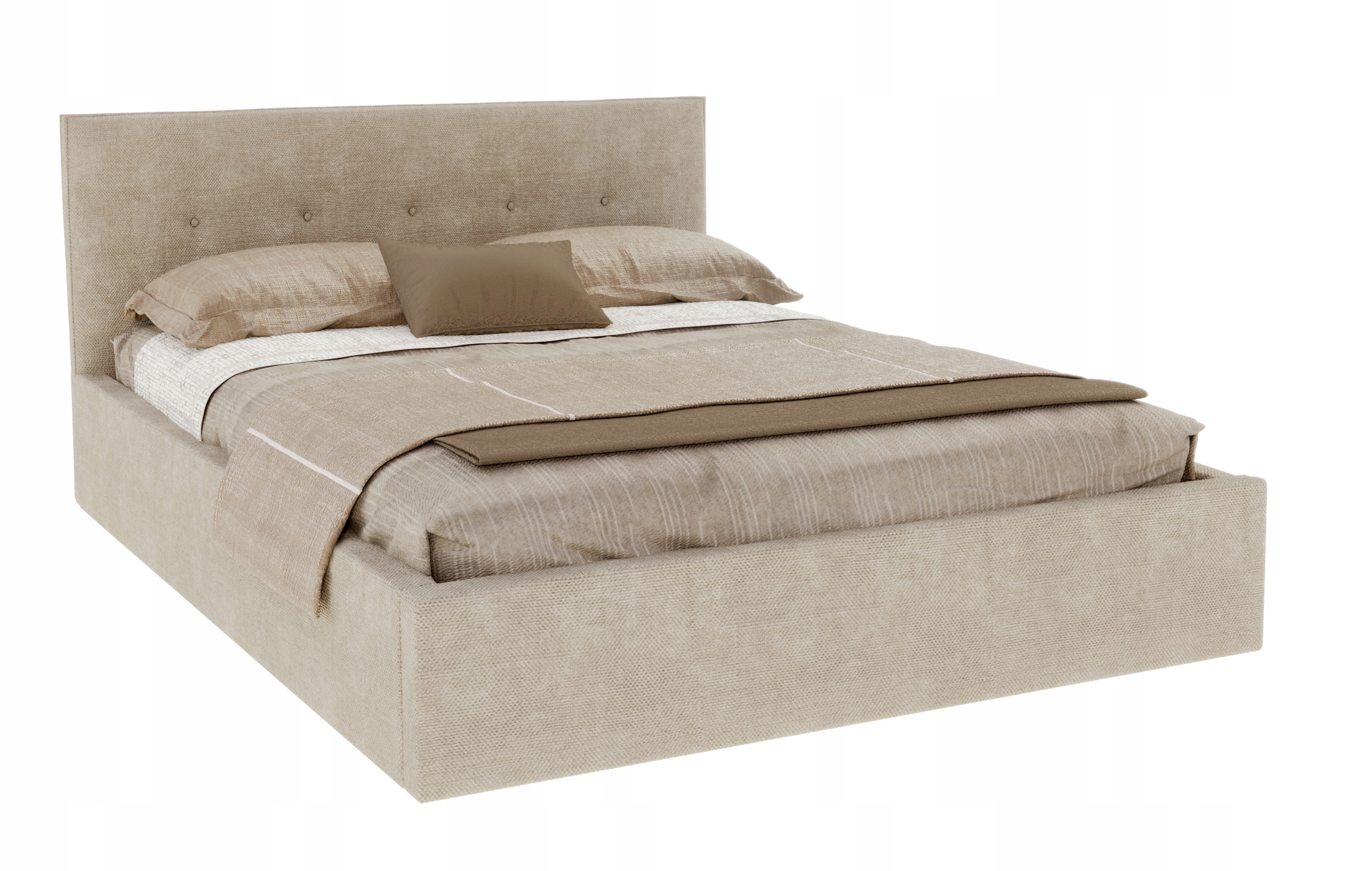 Čalouněná postel kovová konstrukce 120x200 Tulsa