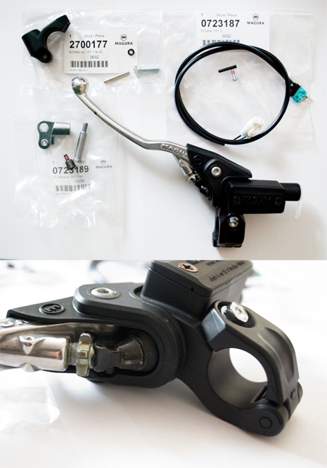 Magura Hydraulickej Spojkovej Pumpy Hymec 167 (priemer Piestu 10,5 MM, Krátka)