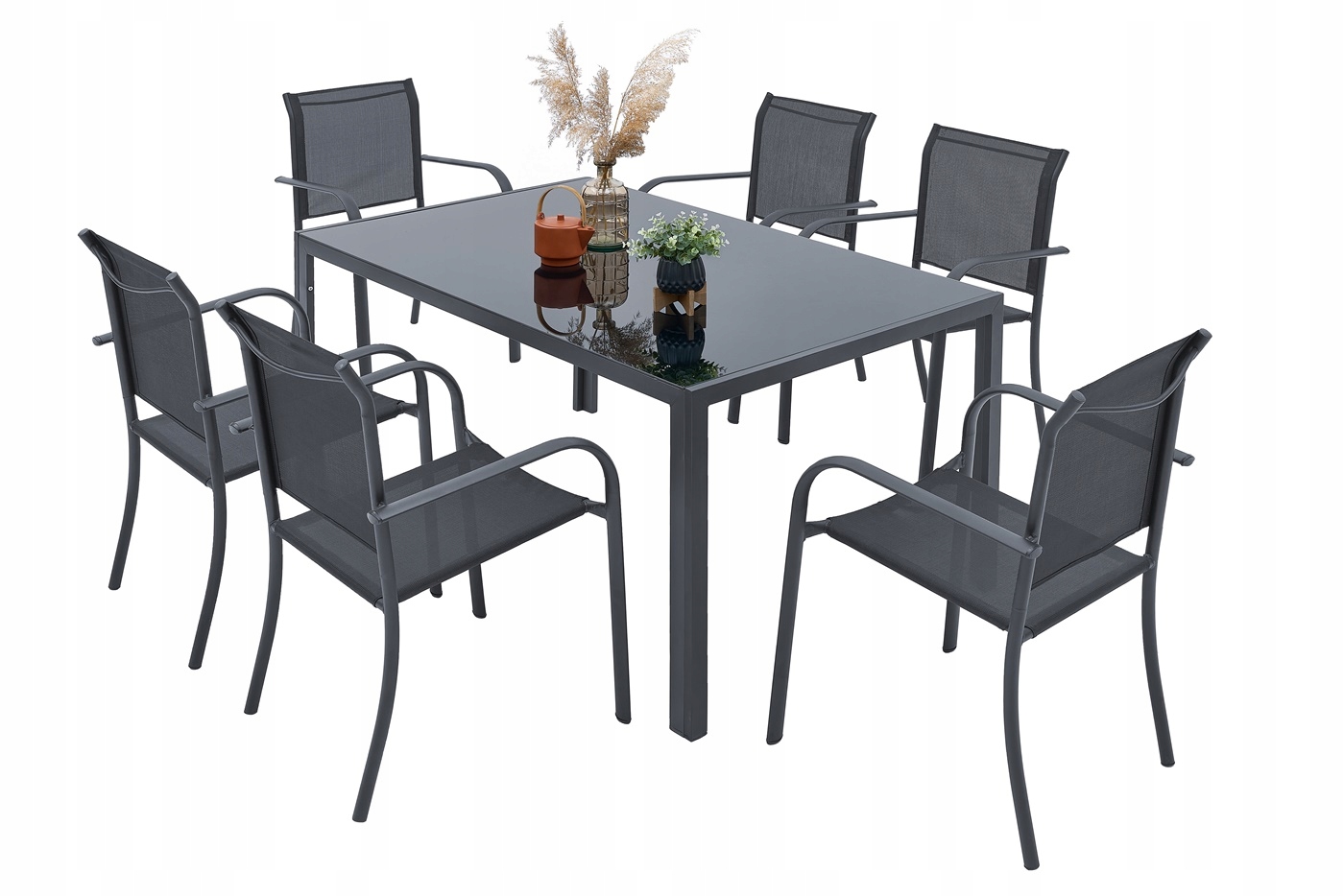 Набор садовой мебели для террасы стол + 6 стульев в   из .