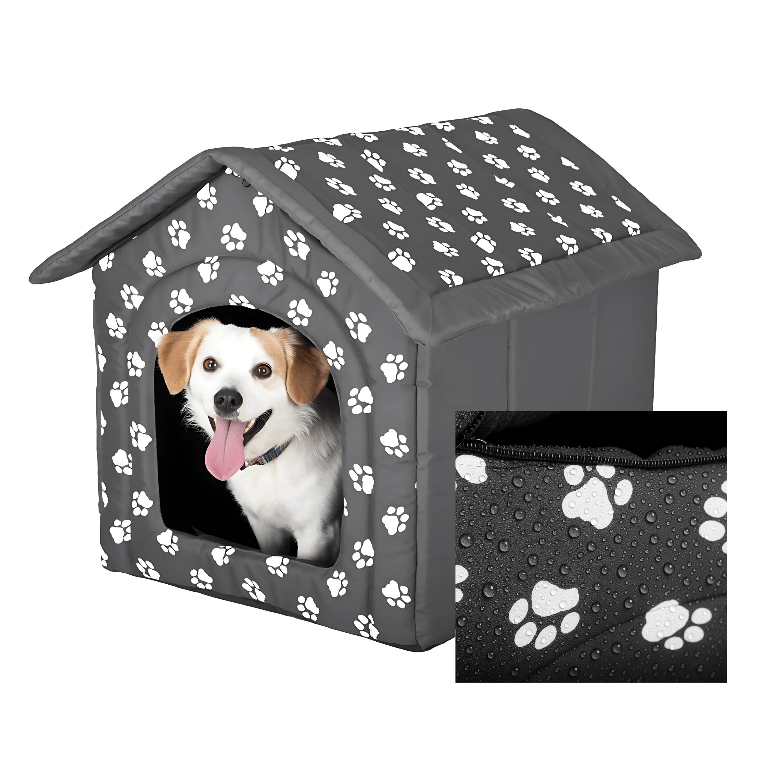 Bouda pro psa – Pelíšek, Měkká bouda, Domeček, Poslání, Doggy 60x55x60 cm