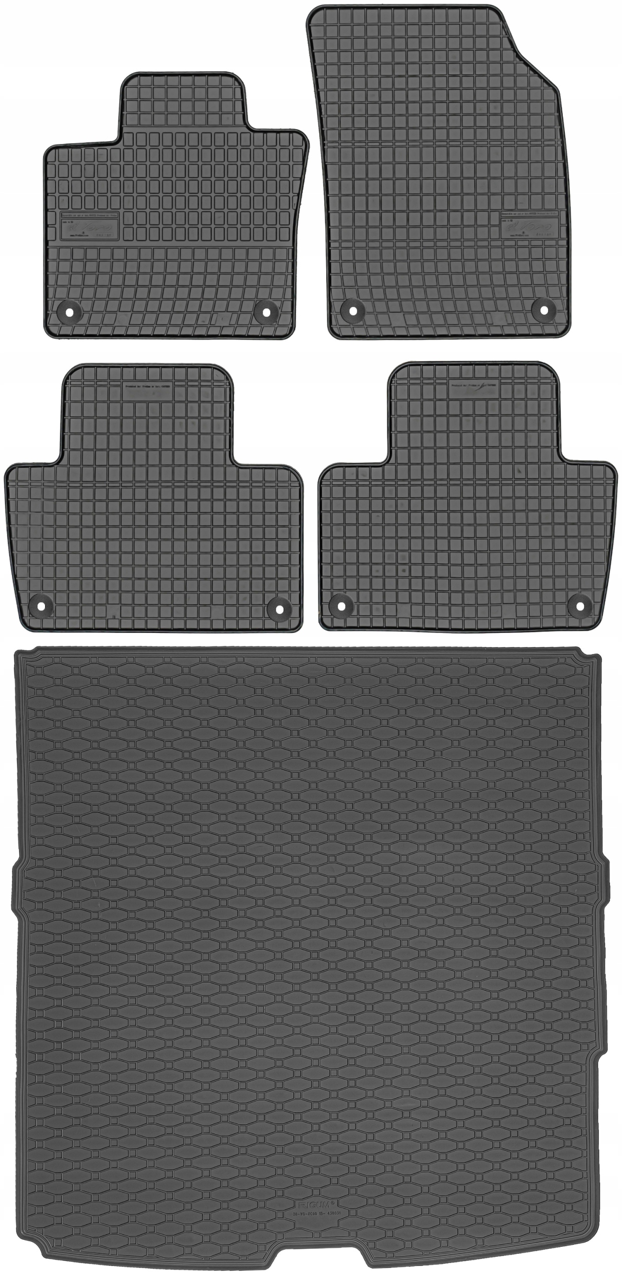 Volvo XC90 II Suv 2015- Sada rohoží koberčeky