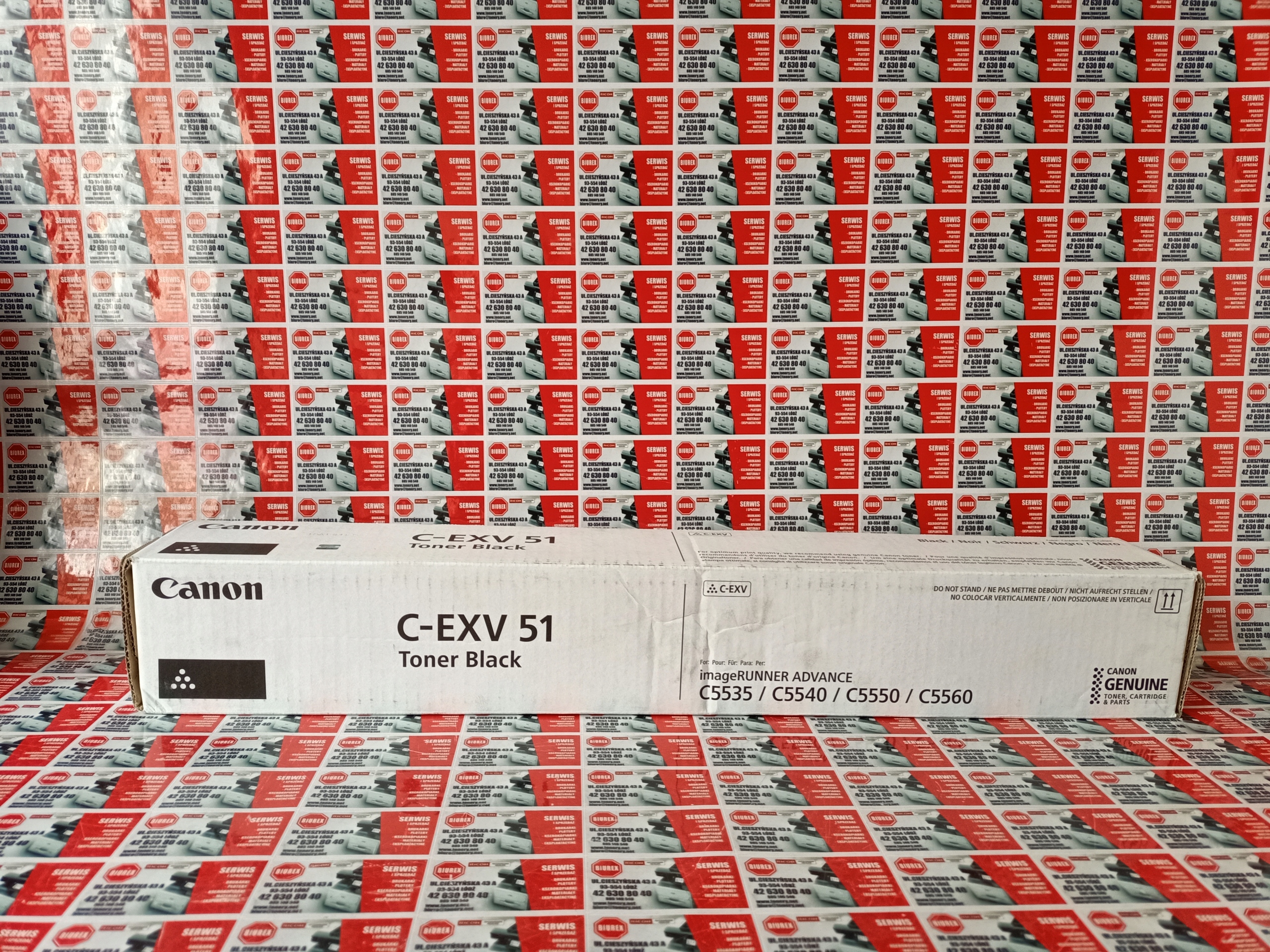 Toner Canon C-exv 51 C5535/C5540 Black orig