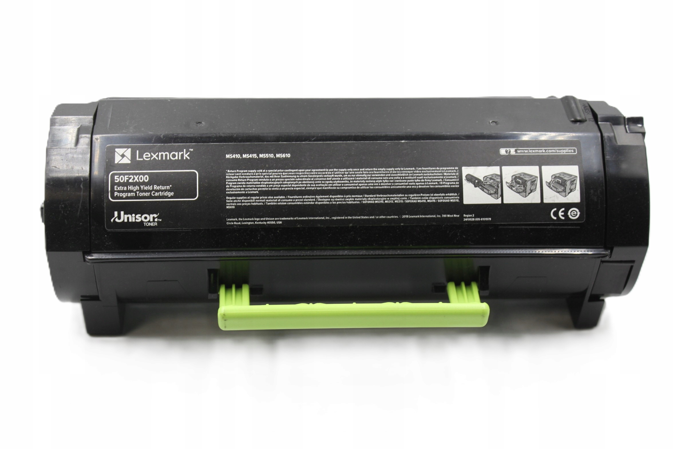 Lexmark MS410 50F2X00 toner čierny originál
