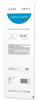 

Plaster jałowy opatrunkowy 10 x 35 cm Pasocare Med