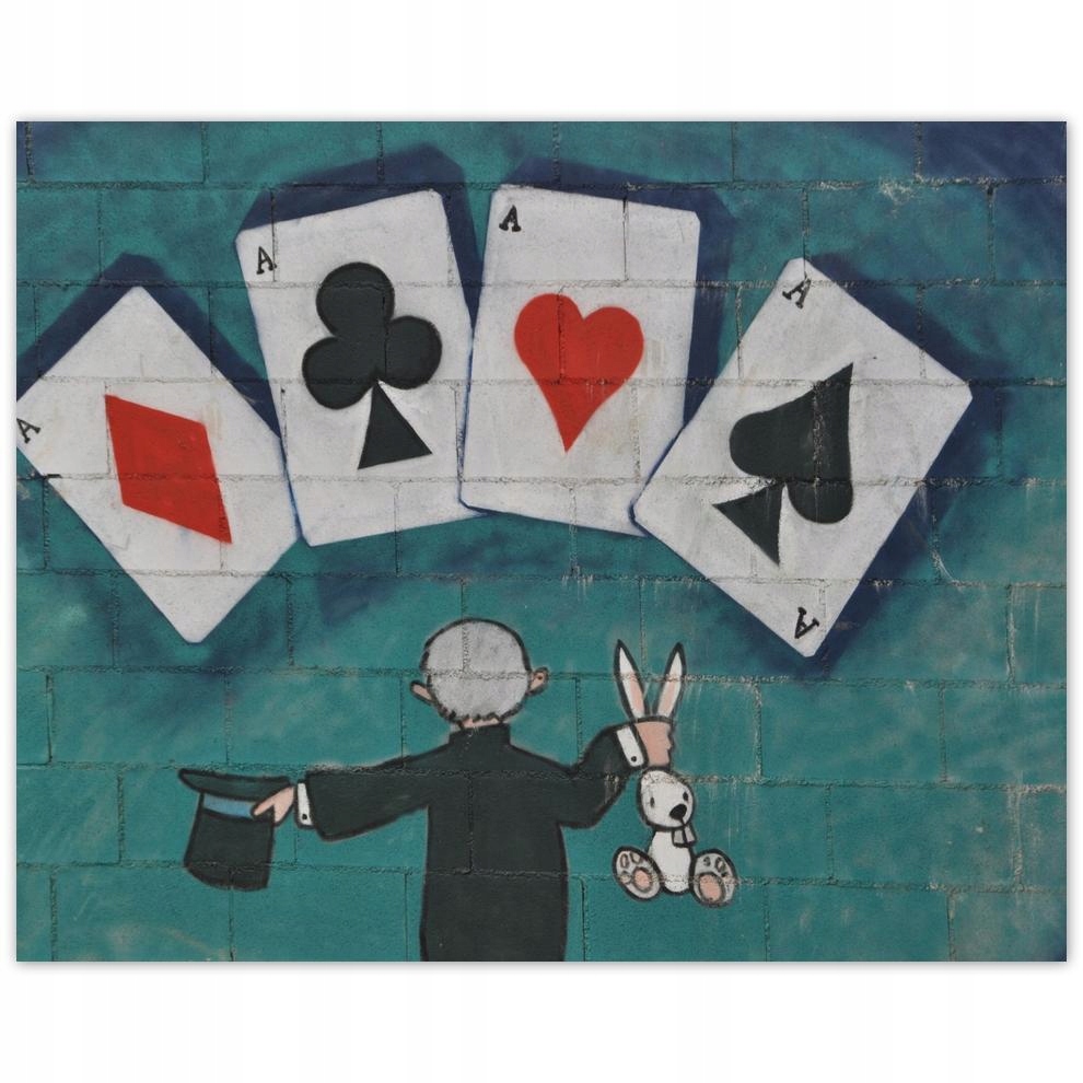 

Plakat 50x40 Graffiti Sztuka uliczna