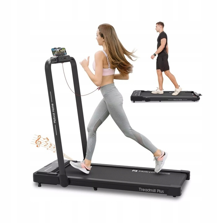 Mobvoi Home bieżnia elektryczna T4225 plus 120 kg 2,5KM 12km/h składana 3w1
