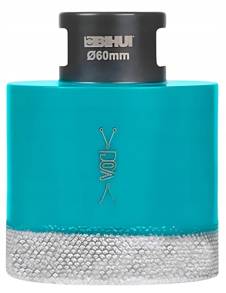 BIHUI Otwornica diamentowa, koronka TURBO do gresu M14, 60 mm DBDB60