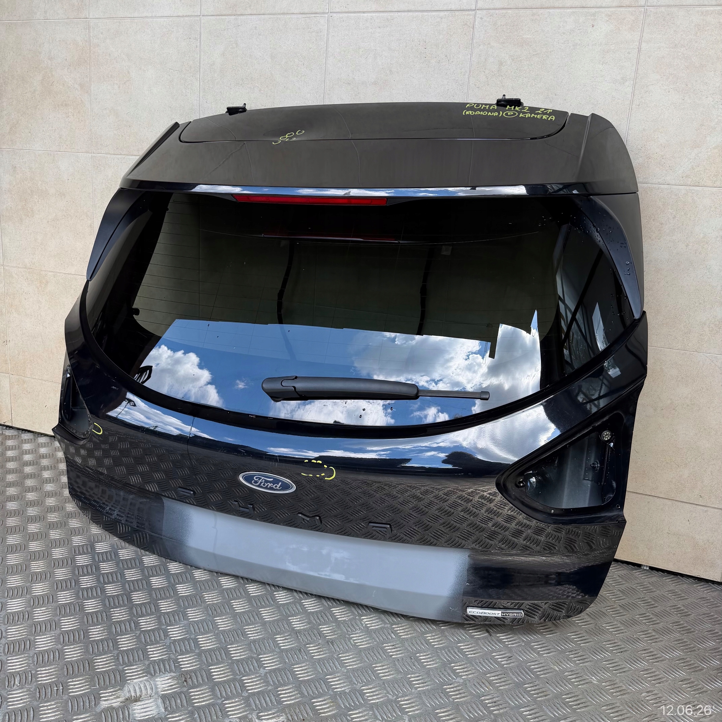 boot doors complete FORD PUMA MK2 ST-LINE 2021 ROK KAMERA ROBIONA