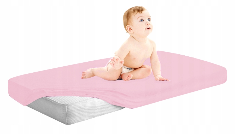PRZEŚCIERADŁO Z GUMKĄ DO ŁÓŻECZKA JERSEY BAWEŁNA 140x70cm BABYMAM Kod producenta 5903672169707