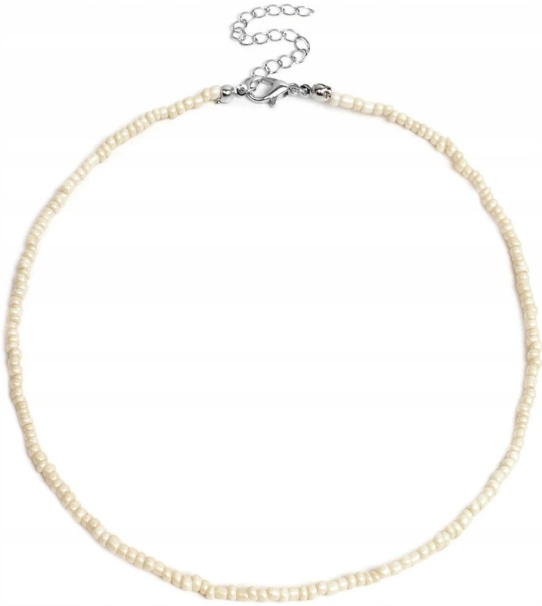 

Akrylowy Naszyjnik Choker W Stylu Boho Koralik 3mm