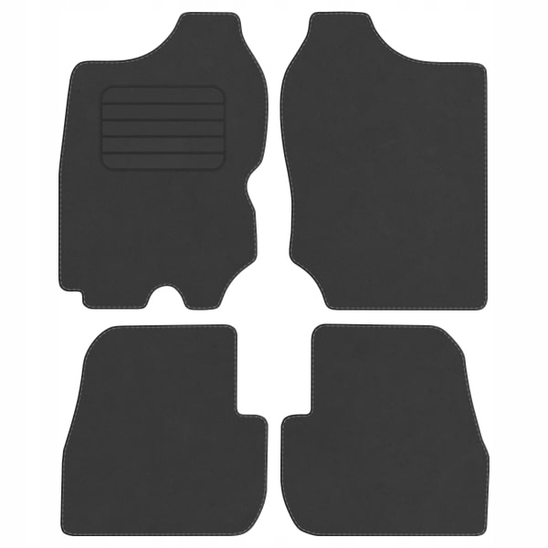 Suzuki Jimny 98-18 Koberce velurové Comfort Grafit