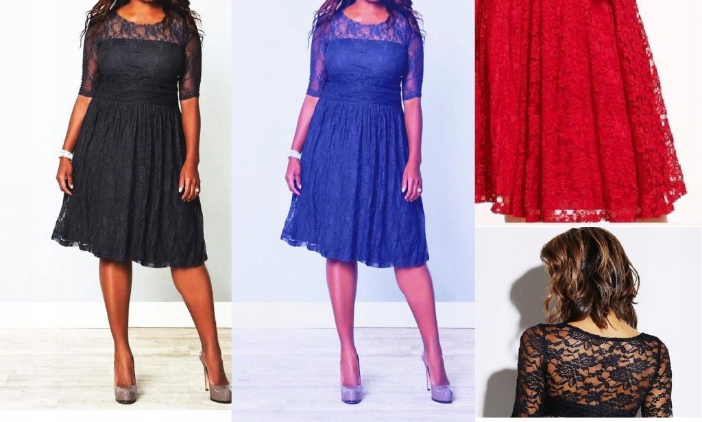 

Linia Plus Size Sonia Koronka 46 48 50 52 54 56 58