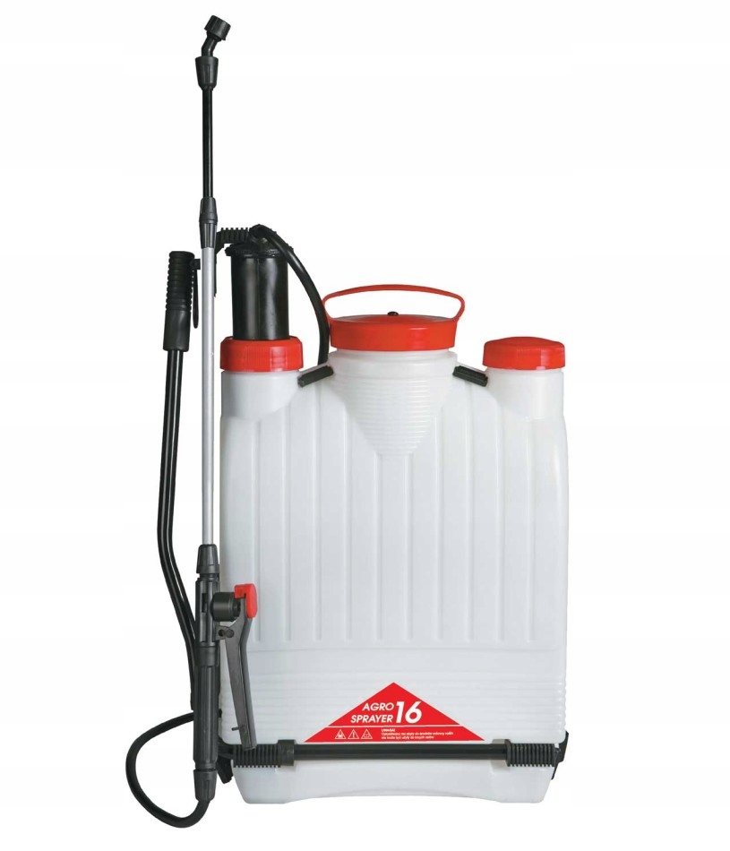Opryskiwacz Ciśnieniowy Plecakowy 16L +lanca Alu 1,2m, 3 bar +uszczelki