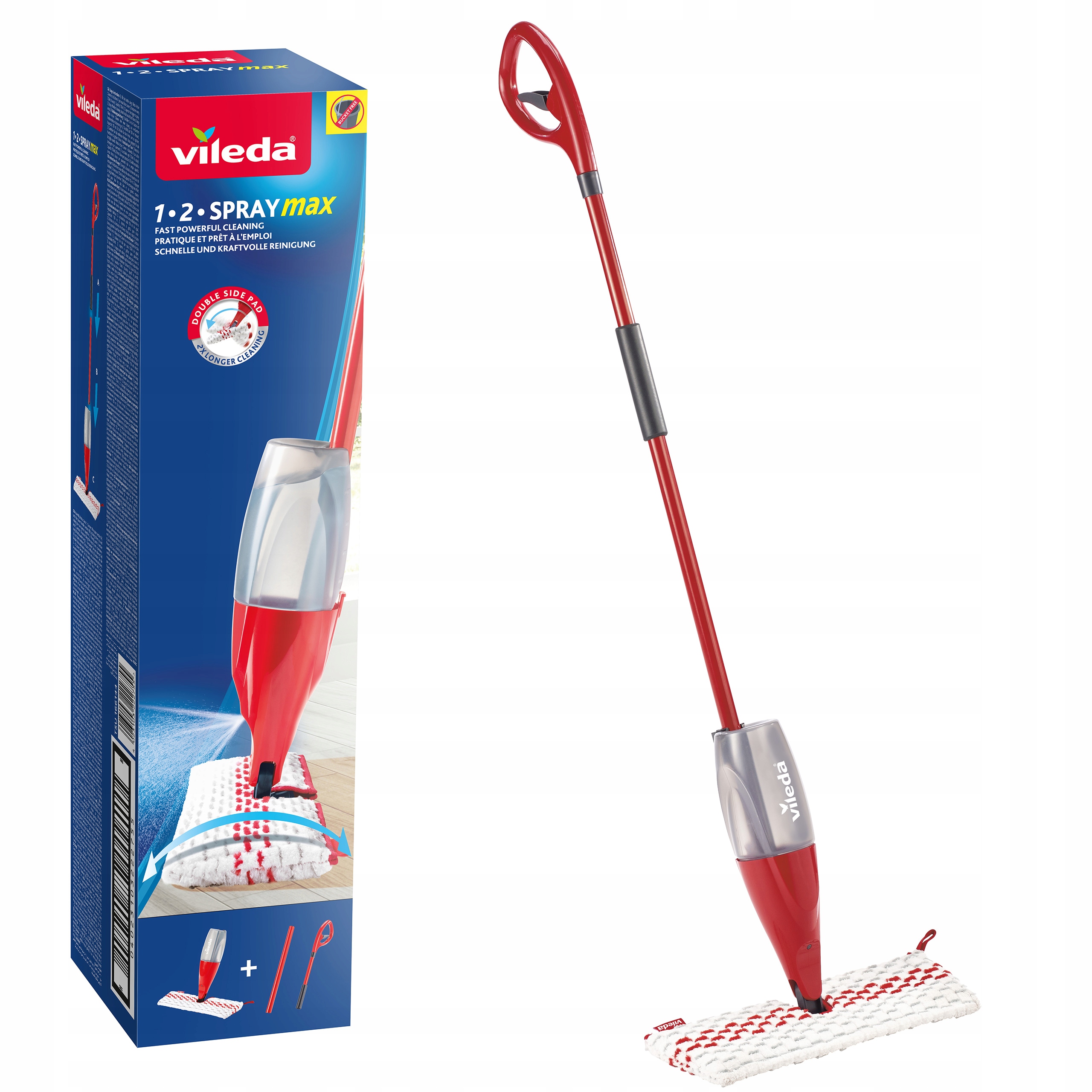 

Vileda Mop 1-2 Spray Max Box ze spryskiwaczem