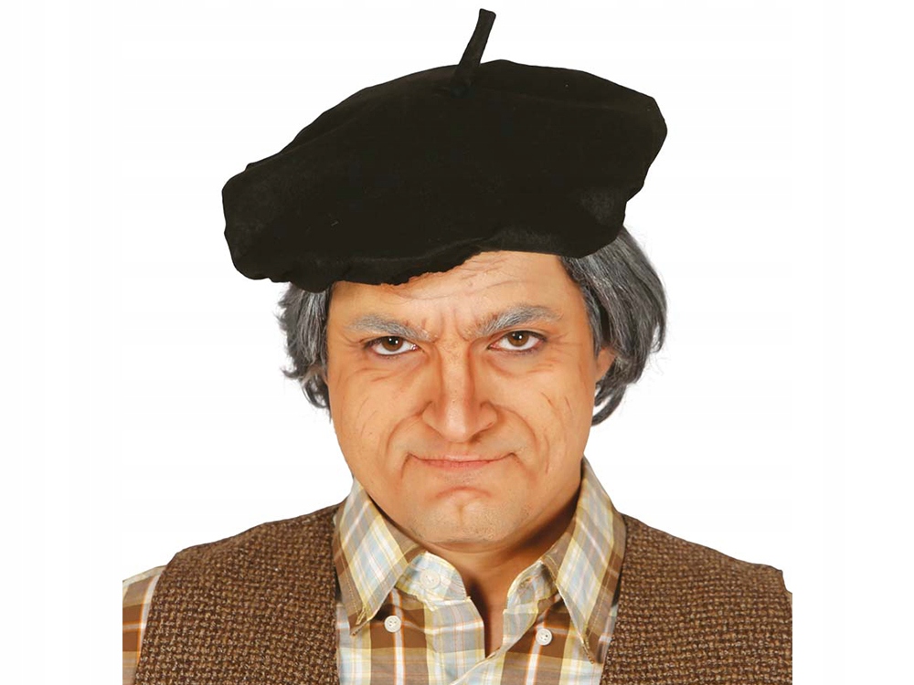 

Beret Filcowy Berecik Do Kostiumu Czarny