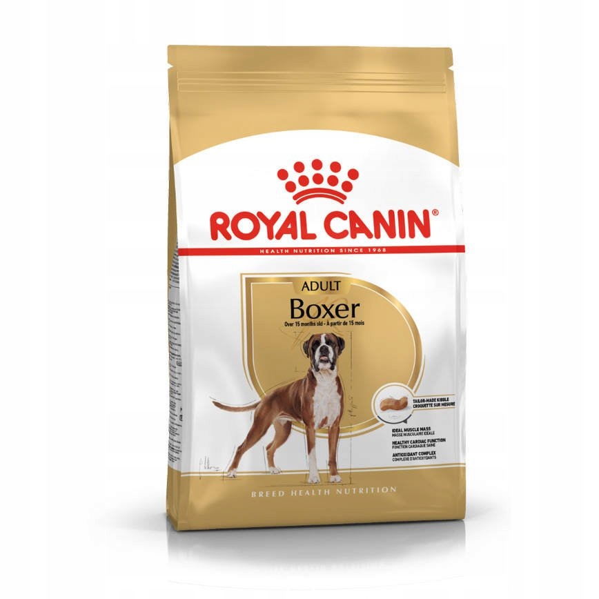 Levně Royal Canin Bhn Boxer Adult 12kg krmivo pro dospělé psy plemene boxer