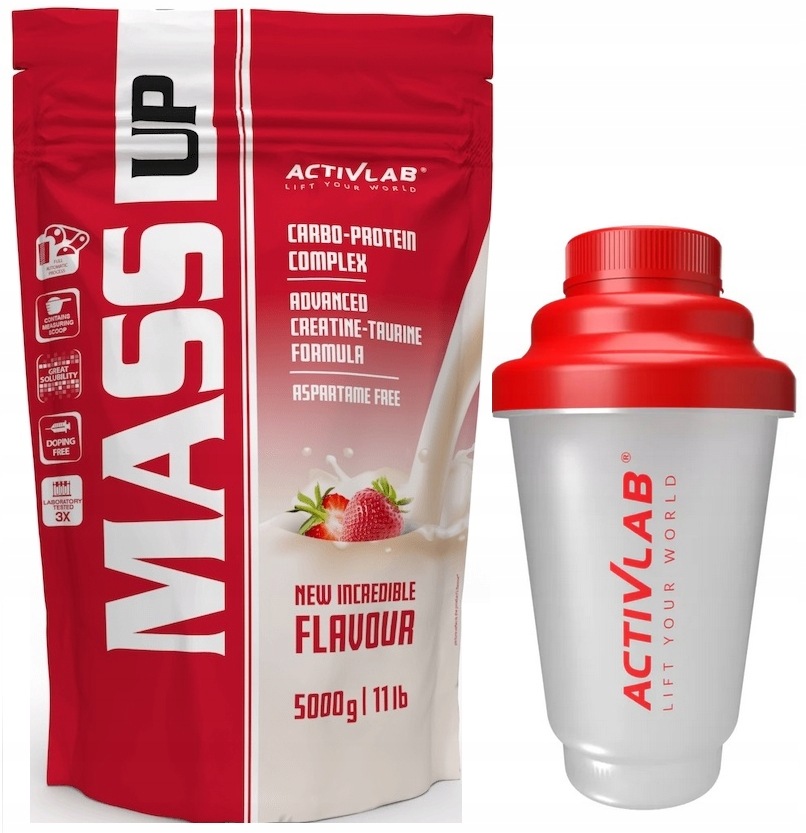 Activlab Mass Up 5000g Gainer Masa Kreatin Taurin