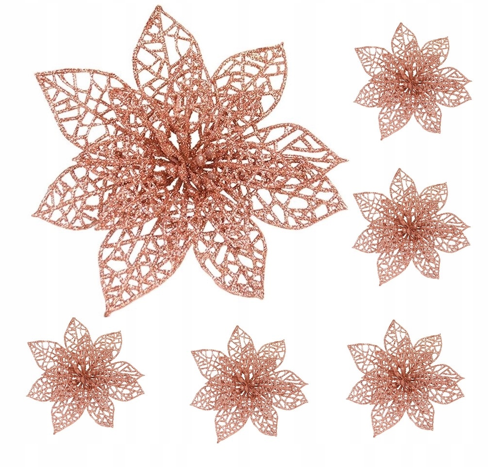 

Gwiazda Betlejemska Na Choinkę Kwiaty 6SZT