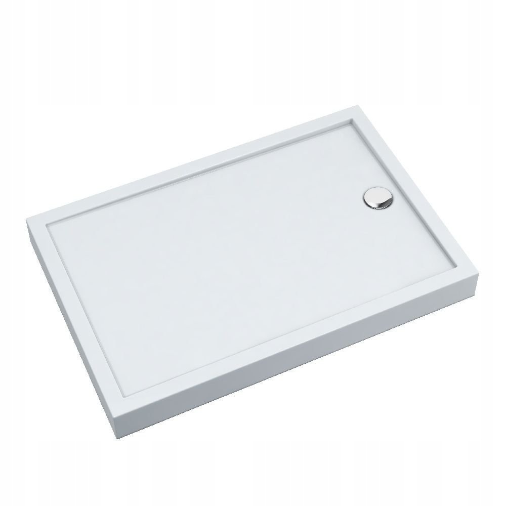 Obdélníková kompaktní sprchová vanička Schedline Cameron 110x80 bílá hladká