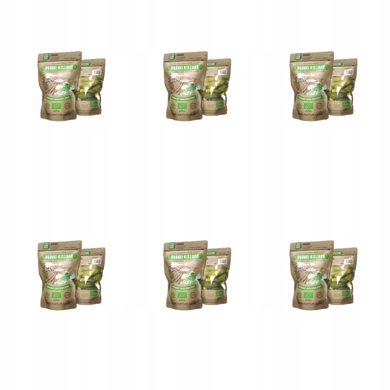 Bio Polské Kysané Okurky 1000 G/500 G X6