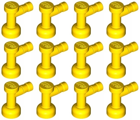 

Lego 4599b Kran Zawór żółty Nowy (5g) 12 szt.
