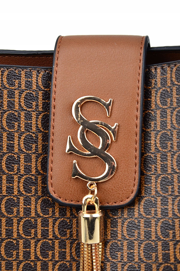 GALLANTRY TOREBKA damska elegancki kuferek pasek Materiał dominujący skóra ekologiczna