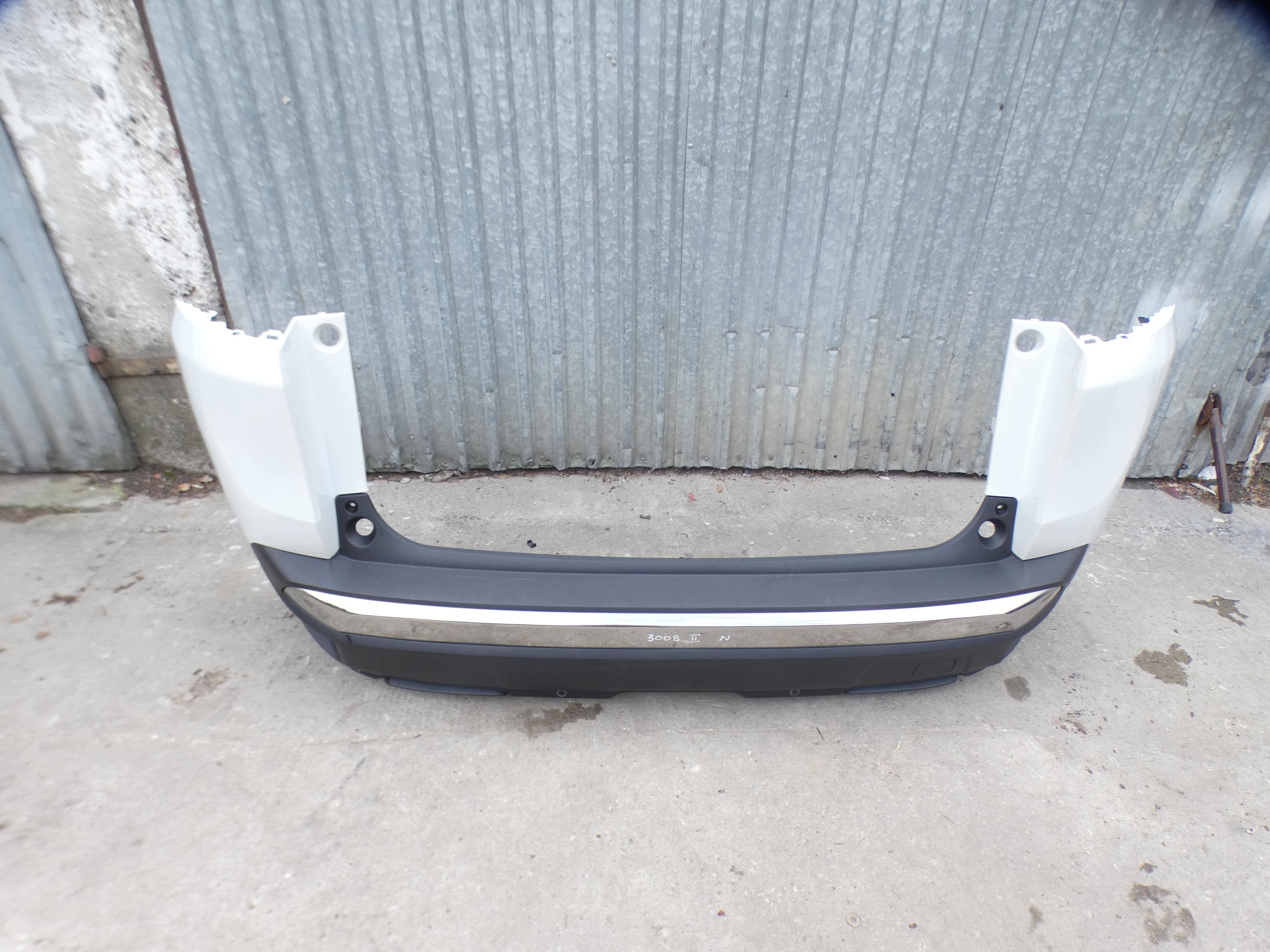 PEUGEOT 3008 II KWED bumper rear part 2017R