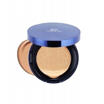 Cuskin Clean Up Skinfit Cushion Pact SPF50 #21 z Wymiennym Wkładem 2x15g