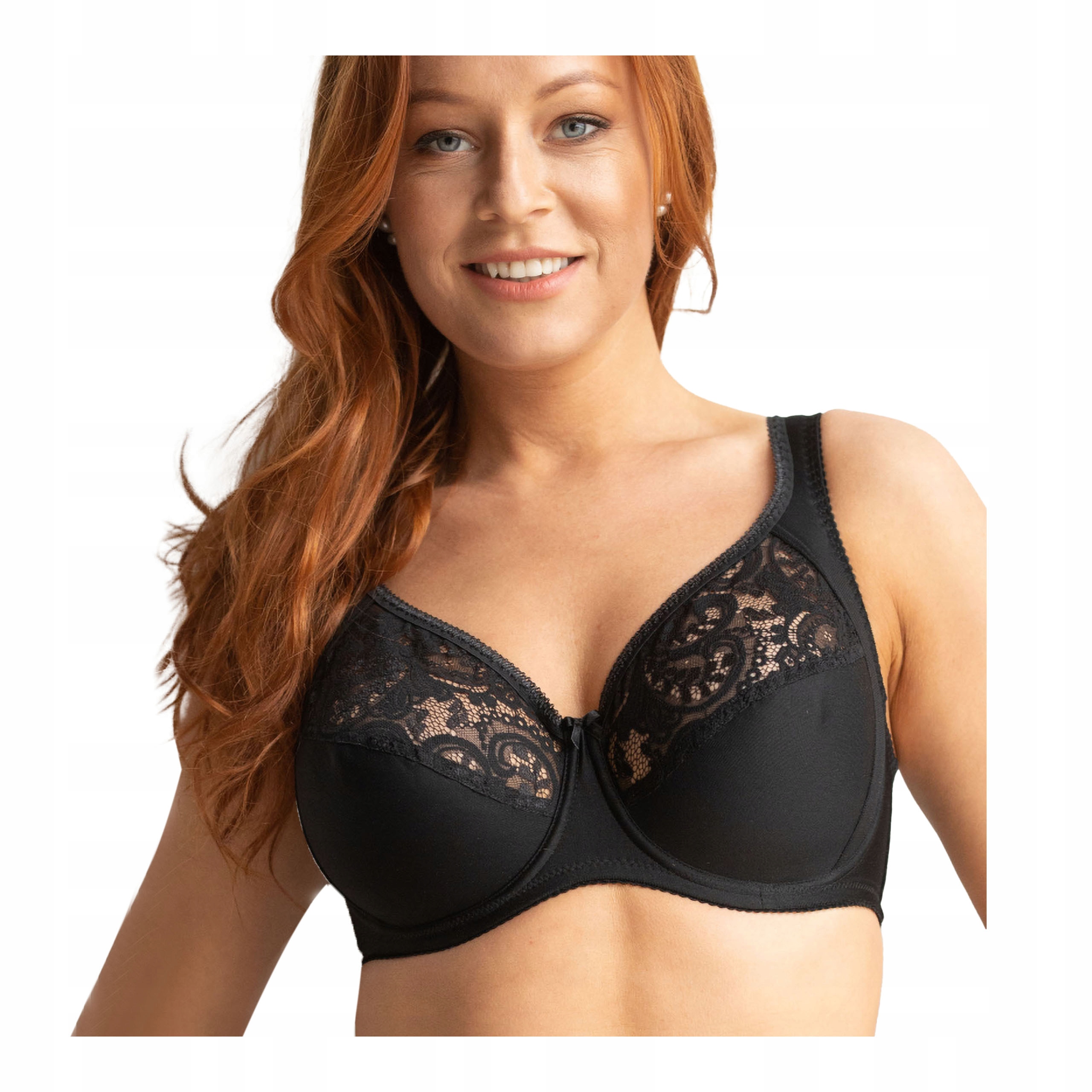 Měkká podprsenka s kosticemi, široká ramínka, velké velikosti Kleo 80E