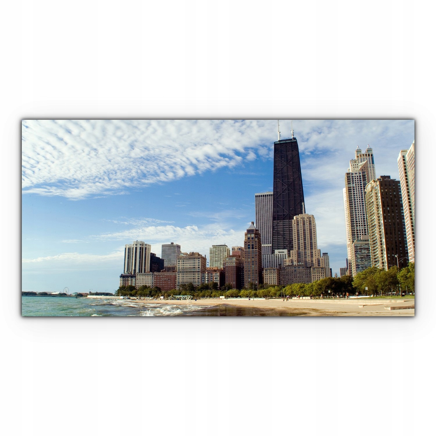 

Obraz płótno z foto 140x70 Chicago Drapacze Chmur