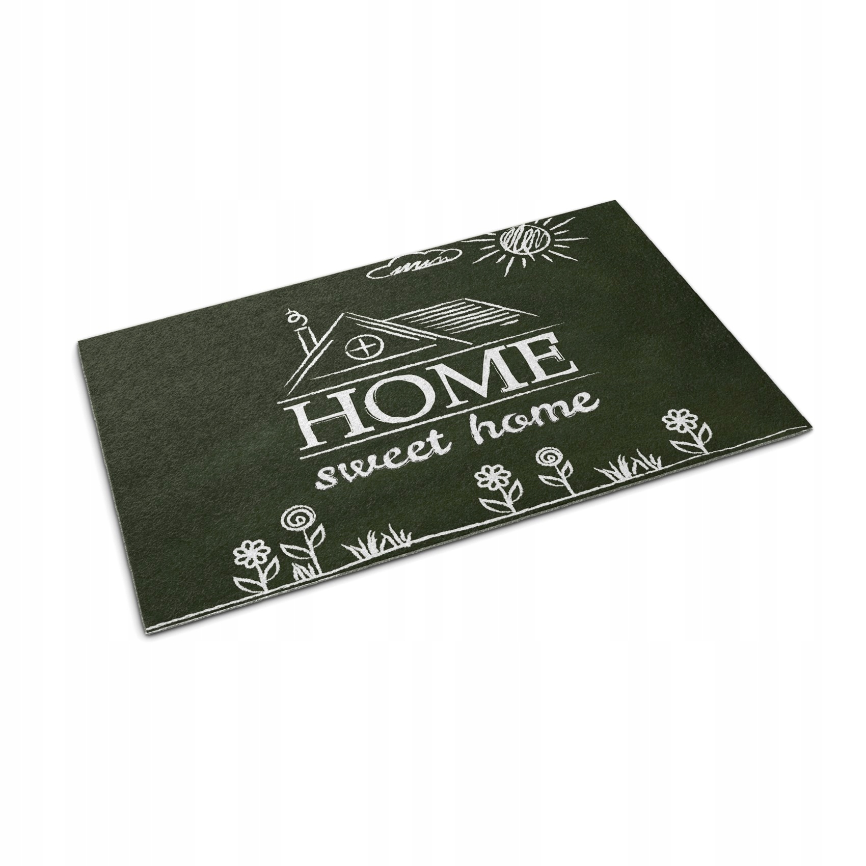 Absorpčná vstupná rohožka pod dvere Sweet Home 90 cm x 60 cm