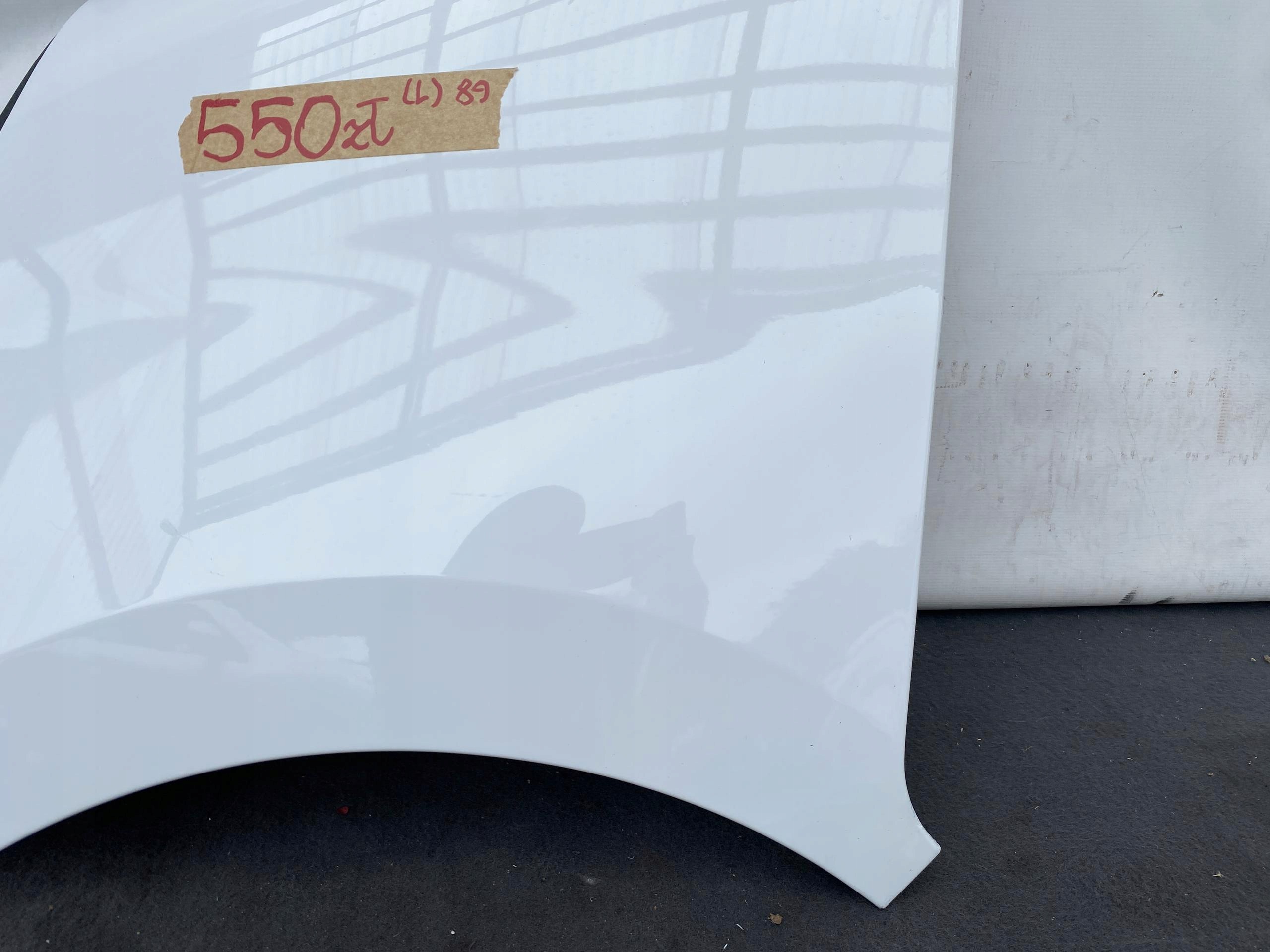 RENAULT MASTER 3 10- fender front left front BIALY DO ZALOZENIA