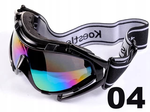 Odchylane Gogle Narciarskie Snowboard+etui 04