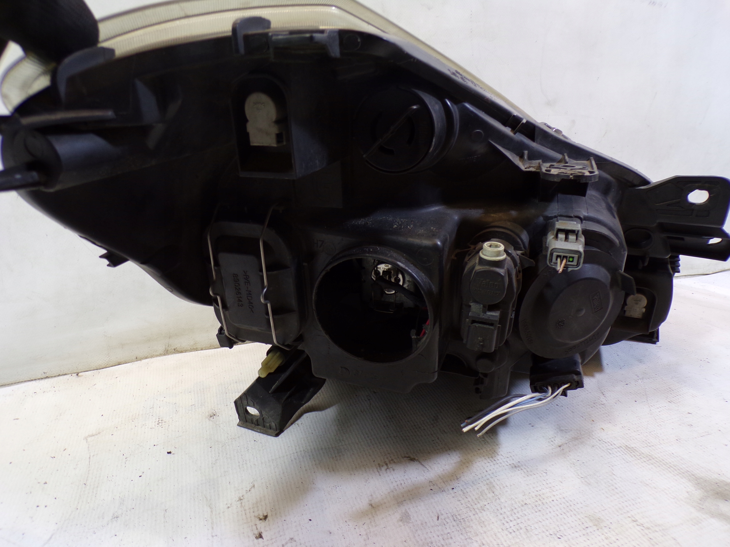 light front front left lens RENAULT CLIO 3 III (K1)