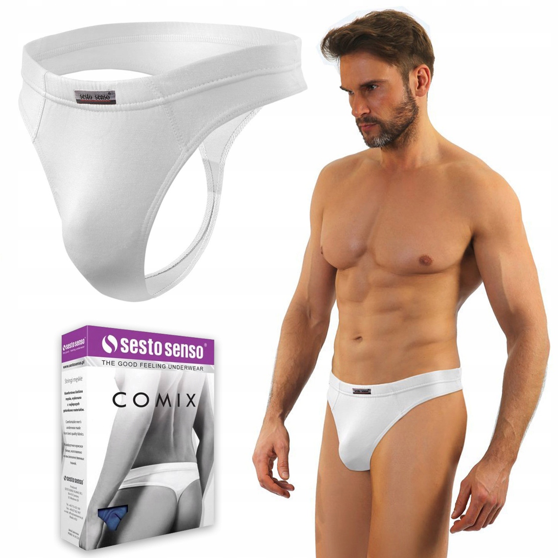 

Sesto Senso Comix stringi męskie Micromodal M