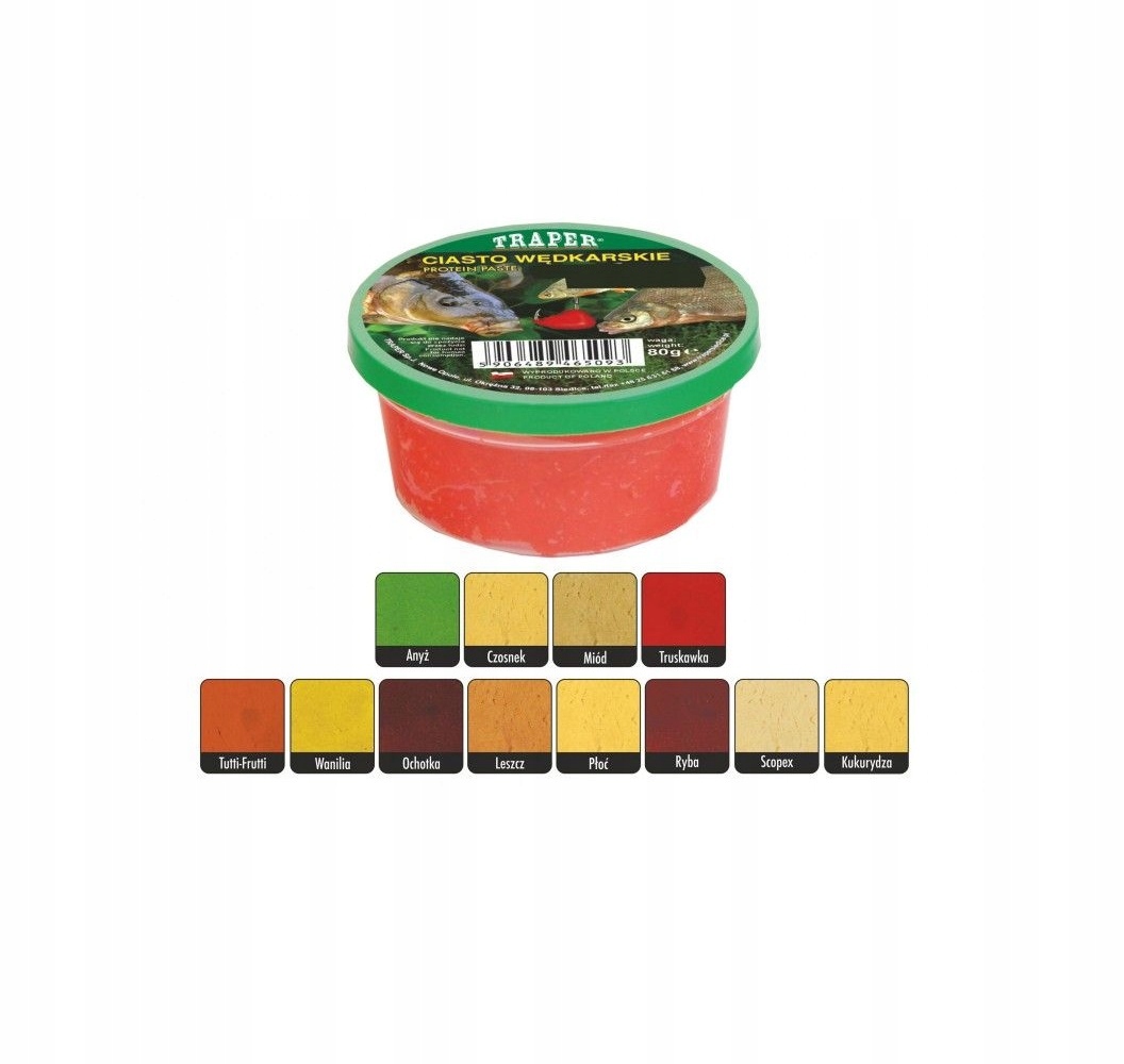 Traper Ciasto Proteinowe Kukurydza 80g