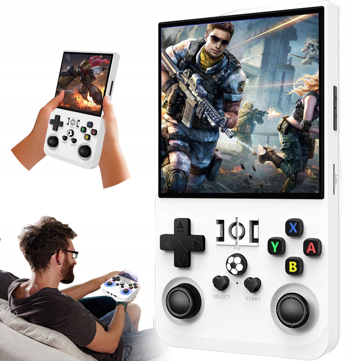 4,0PALCOVÁ Retro Herní Konzole 64GB Paměťová Karta