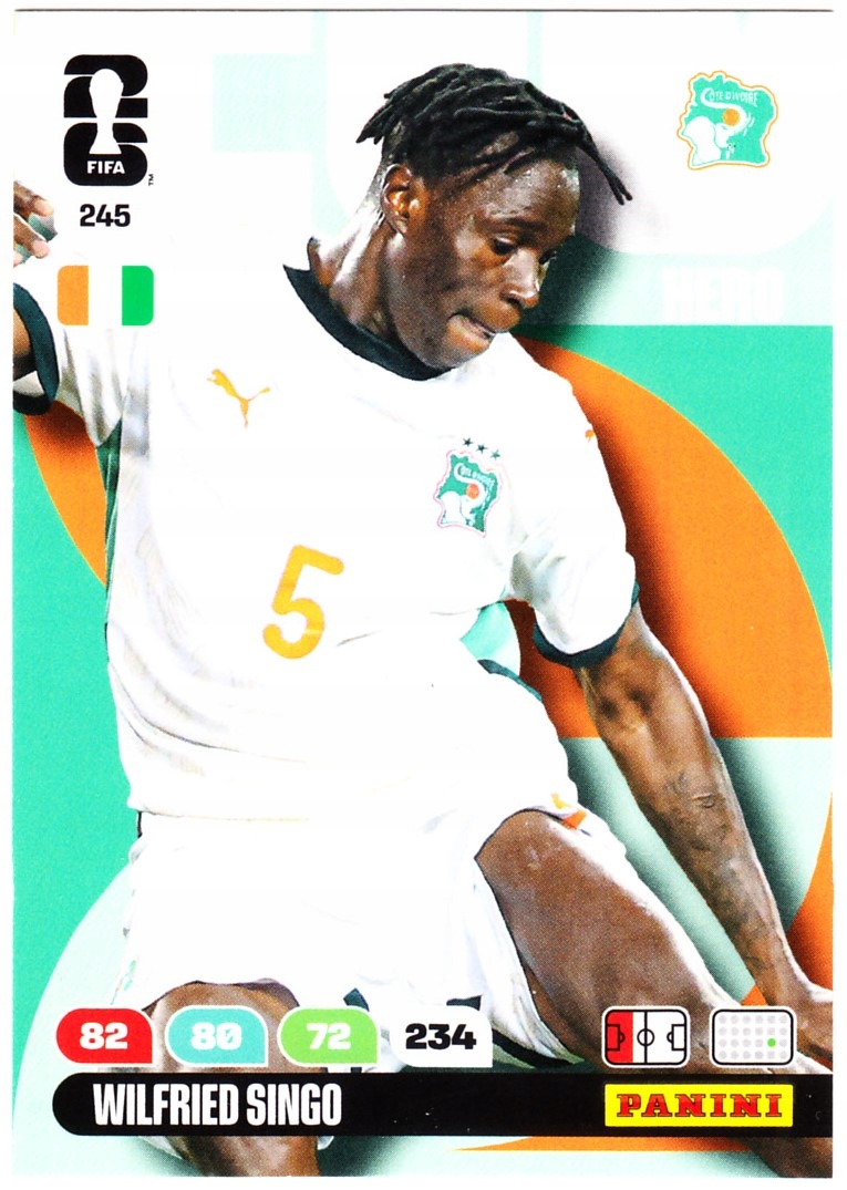 Karta Kolekcjonerska Panini Fifa World Cup 2026 Core Wilfried Singo 245