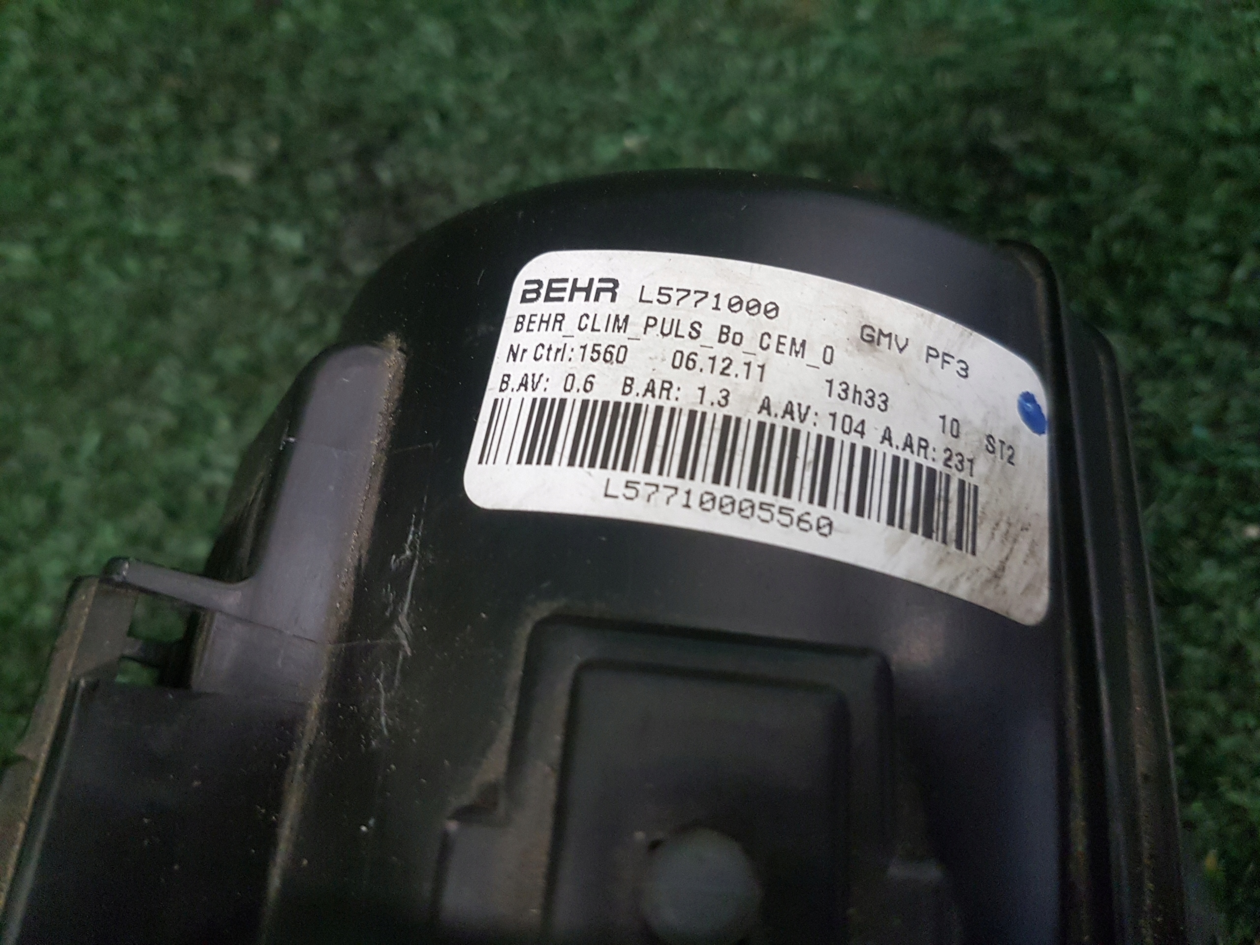 fan air conditioning devices CITROEN C5 III