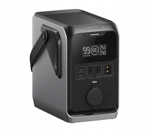Przenośna stacja zasilania EcoFlow Trail 300 DC 288Wh 300W czarna powerbank