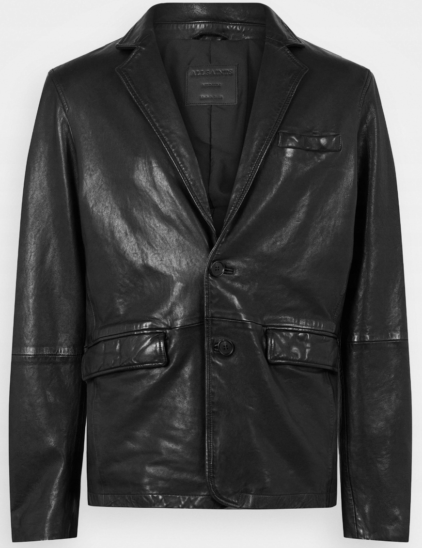 AllSaints Kožená bunda Black r.M