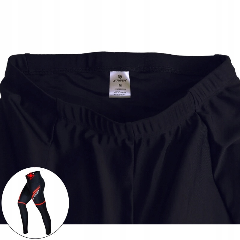 Długi Strój Rowerowy Komplet Kolarski Męski Elastyczny Zimowy JESIENNY 5XL Zawartość kompletu długie spodnie koszulka z długim rękawem