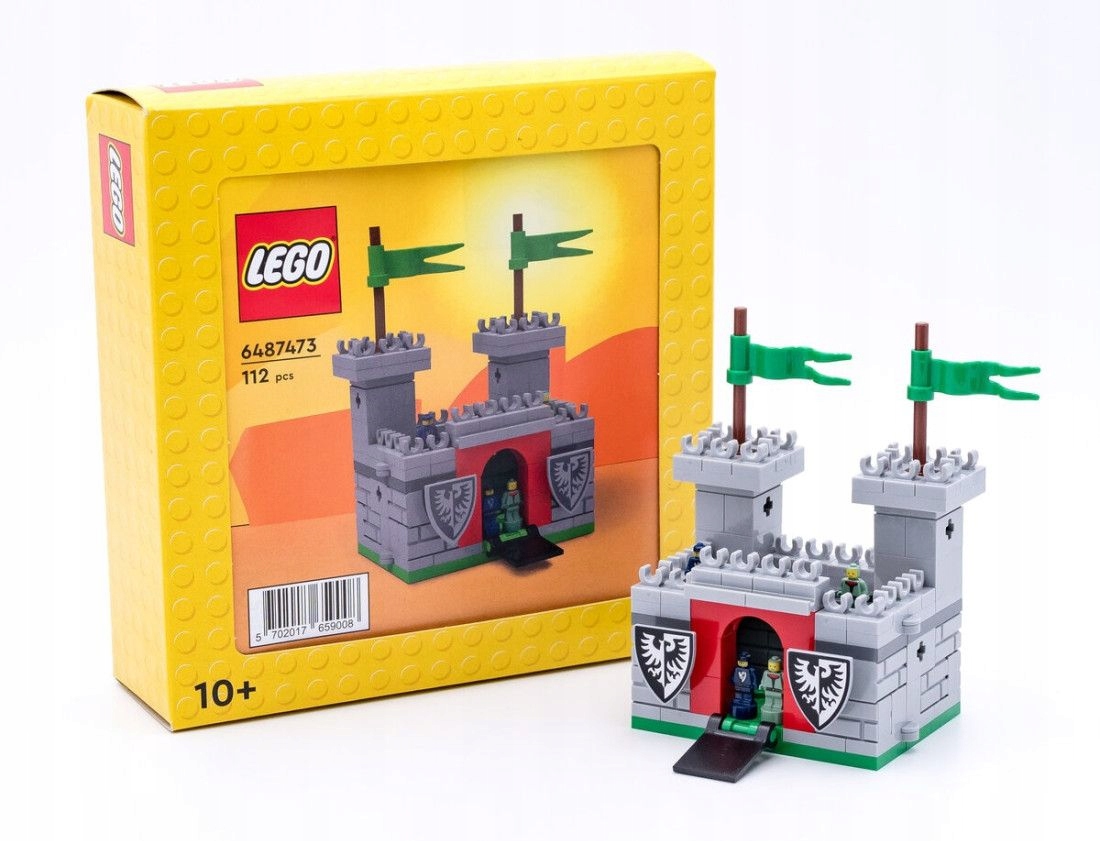 Lego Castle 6487473 Šedý hrad Gray Nový set Unikát 5008074