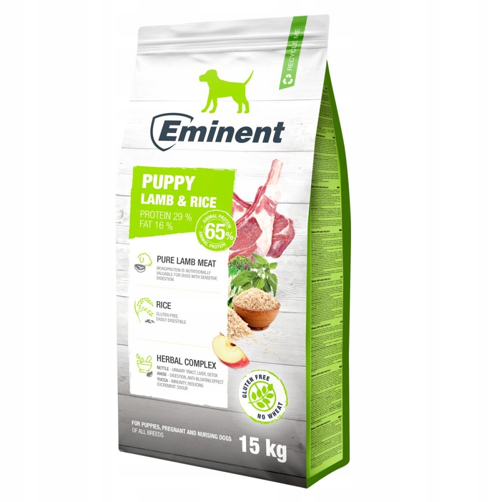 Levně Eminent Puppy Lamb and Rice High Premium 15 kg